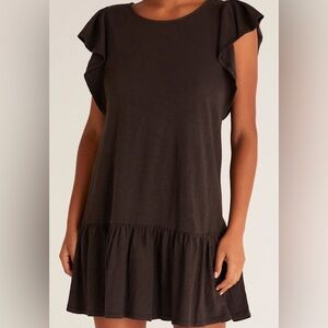 Z SUPPLY Flutter Slub Mini Dress